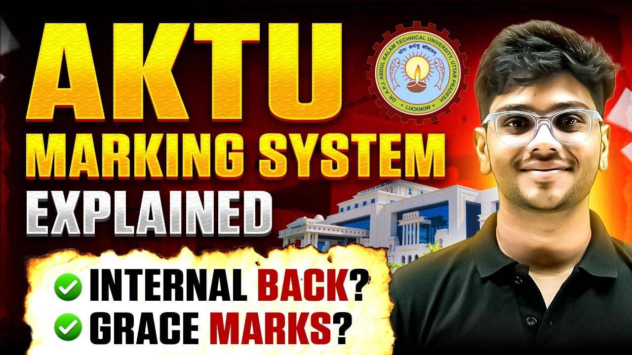 AKTU Semester Marking System Explained ⚠️| Backlogs, Passing Marks, Theory & Practical | Full Guide