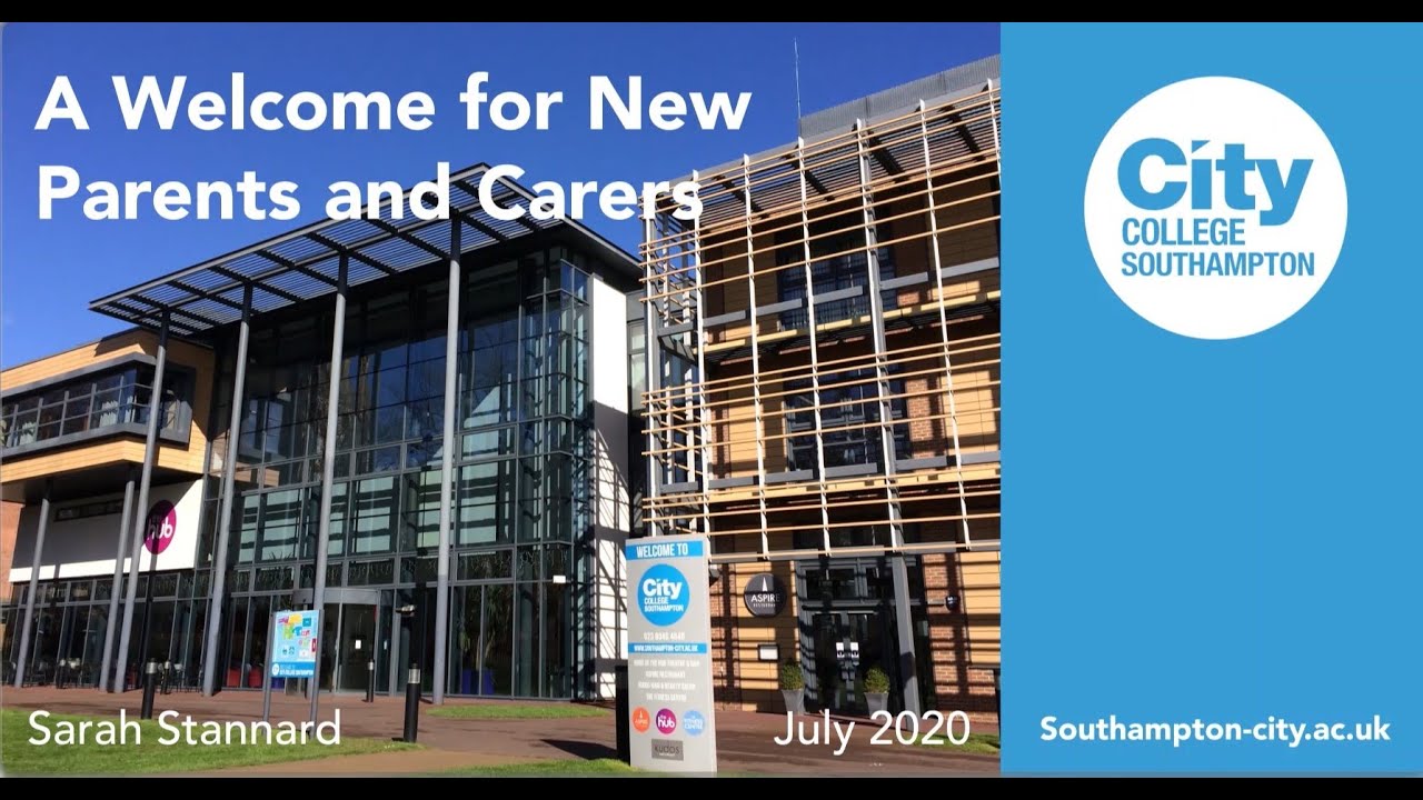 Parents & Carers - Welcome Presentation 2020