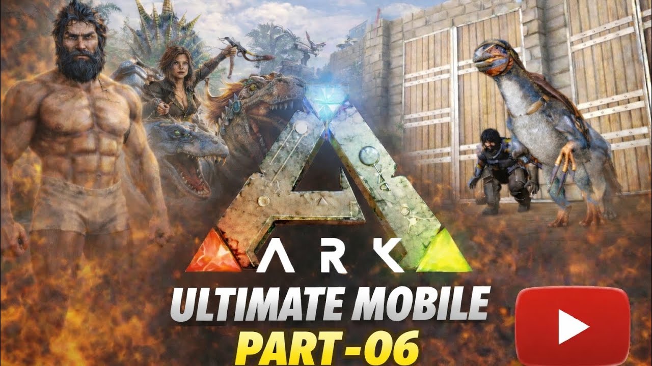 TEAMING DIRE BEAR | THE ISLAND | PART -06 | ARK ULTIMATE MOBILE