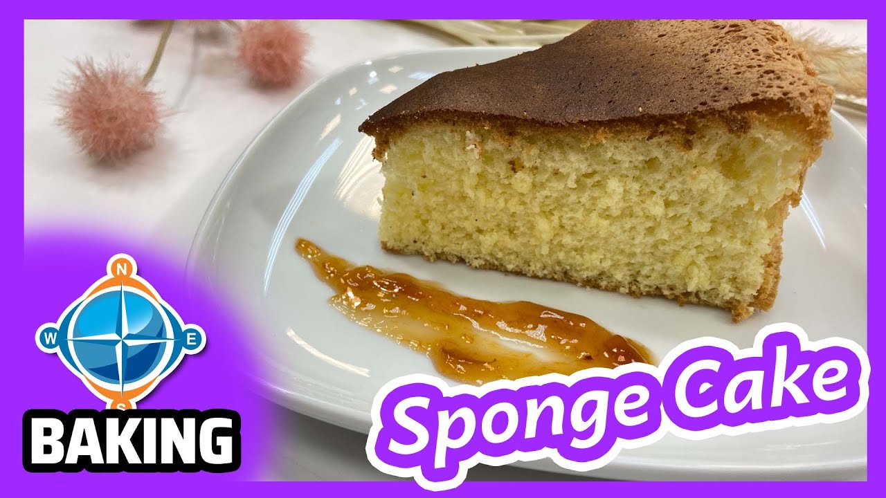 Sponge Cake | Recipe #053 | Easy Baking for Kids!