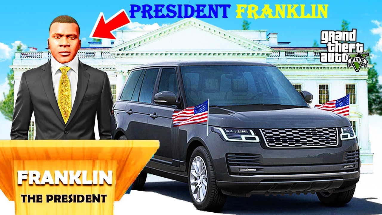 GTA 5 : Franklin become THE PRIME MINISTER in GTA 5 | SHINCHAN and CHOP