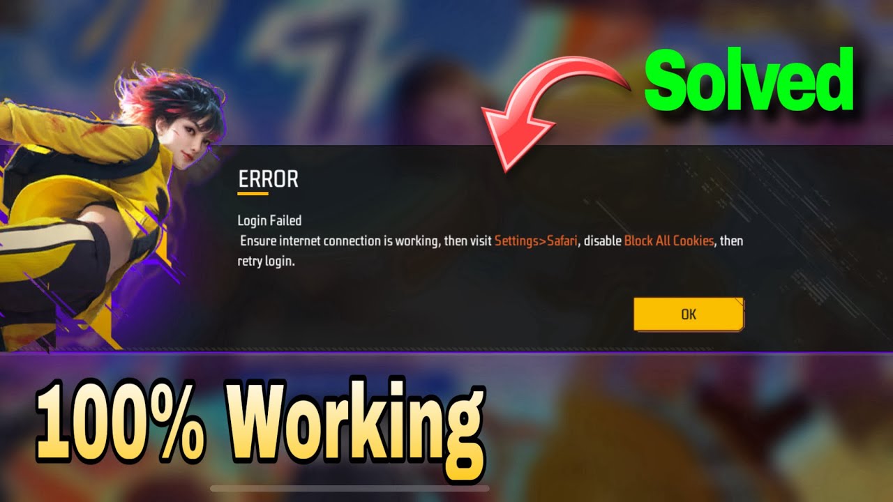 Free Fire Logging Problem In IPhone Or Ipad | Free Fire Not Opening Problem | Fix This Problem 100%