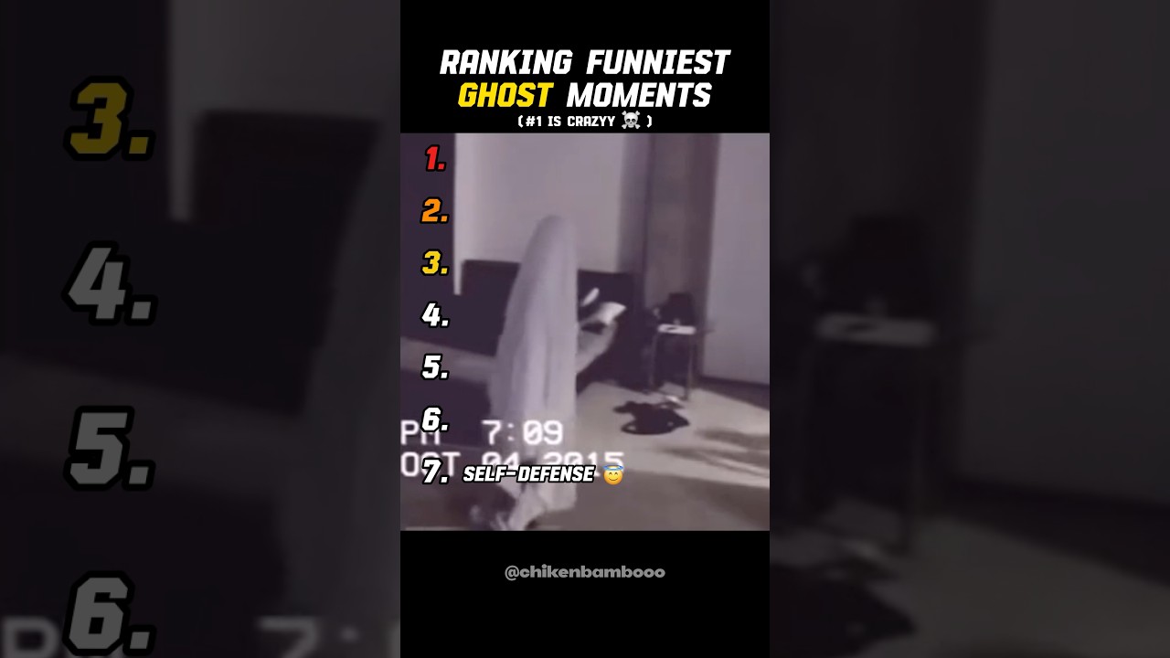 Ranking The Funniest Ghost Moments 👻