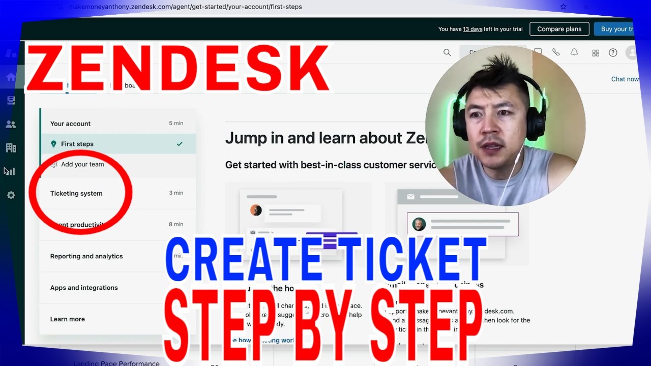 ✅  How To Create Customer Ticket In Zendesk 🔴