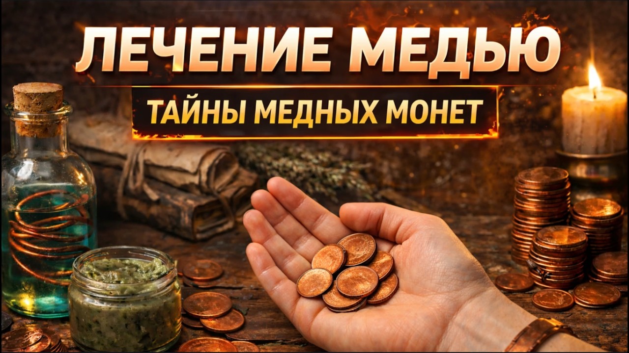 ЛЕЧЕНИЕ МЕДЬЮ. ТАЙНЫ МЕДНЫХ МОНЕТ. Сеанс ЧЕННЕЛИНГА