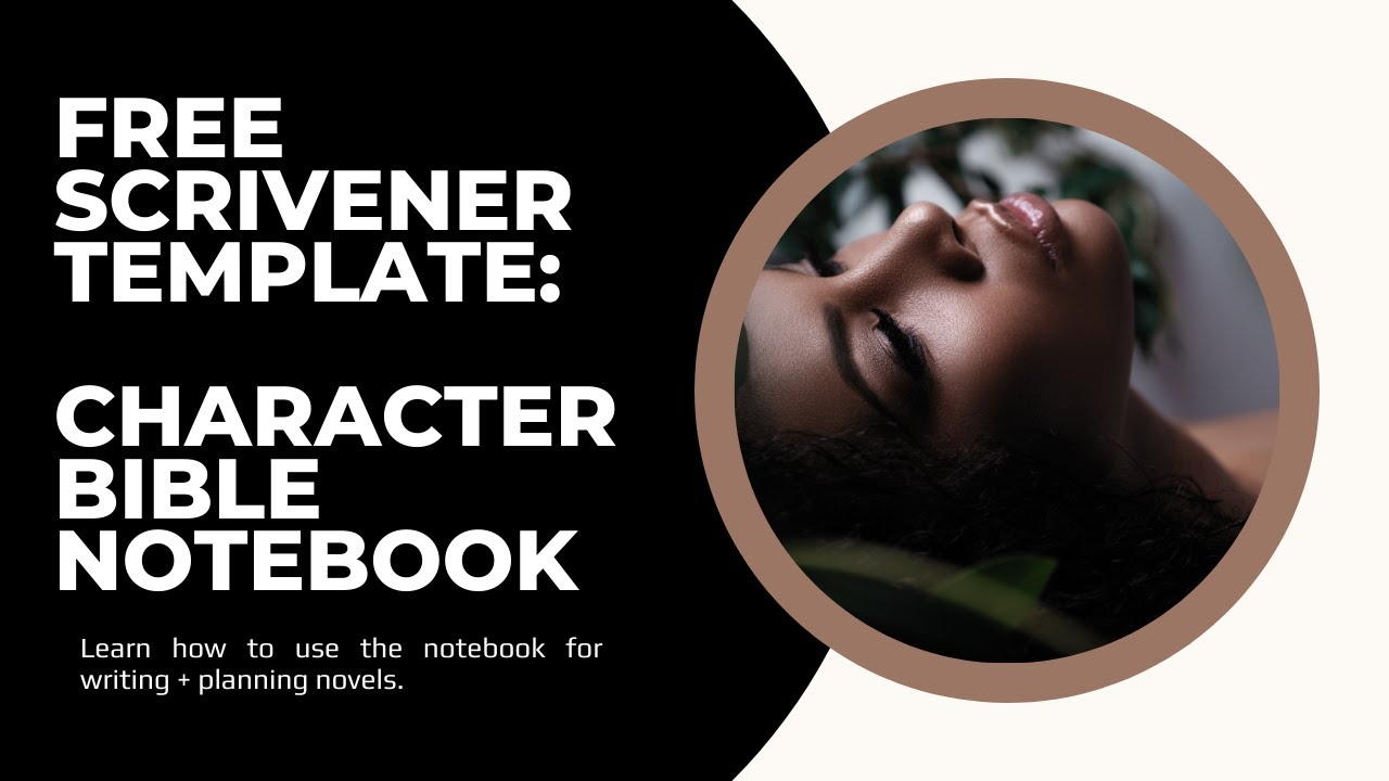 FREE Character BibleScrivener Notebook Template Tour #scrivener3forbeginners #writing #indieauthors