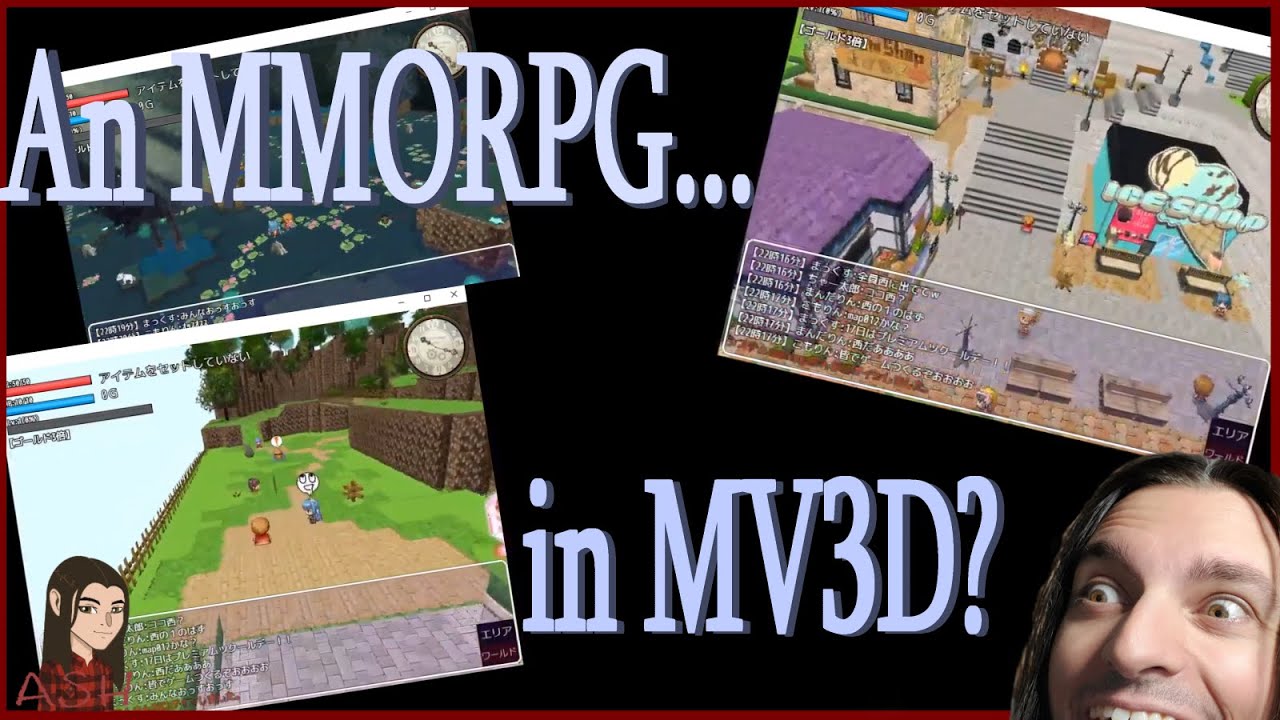 It's Real: The RPG Maker MV3D MMORPG