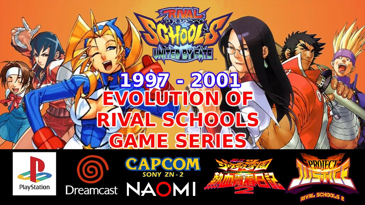 EVOLUTION OF RIVAL SCHOOLS FIGHTING GAME SERIES | 1997 - 2001