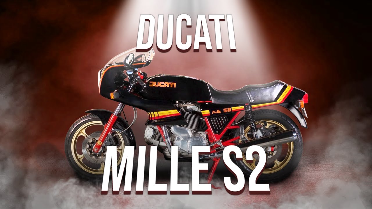 1986 Ducati Mille S2 - Ultra Rare 1980s Throwback - the Final Bevel-Drive Ducati