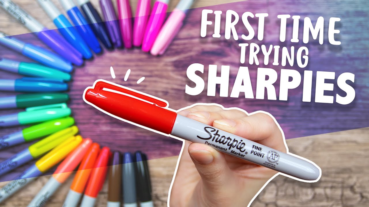 NOT.. WHAT I EXPECTED - First Time Trying SHARPIES