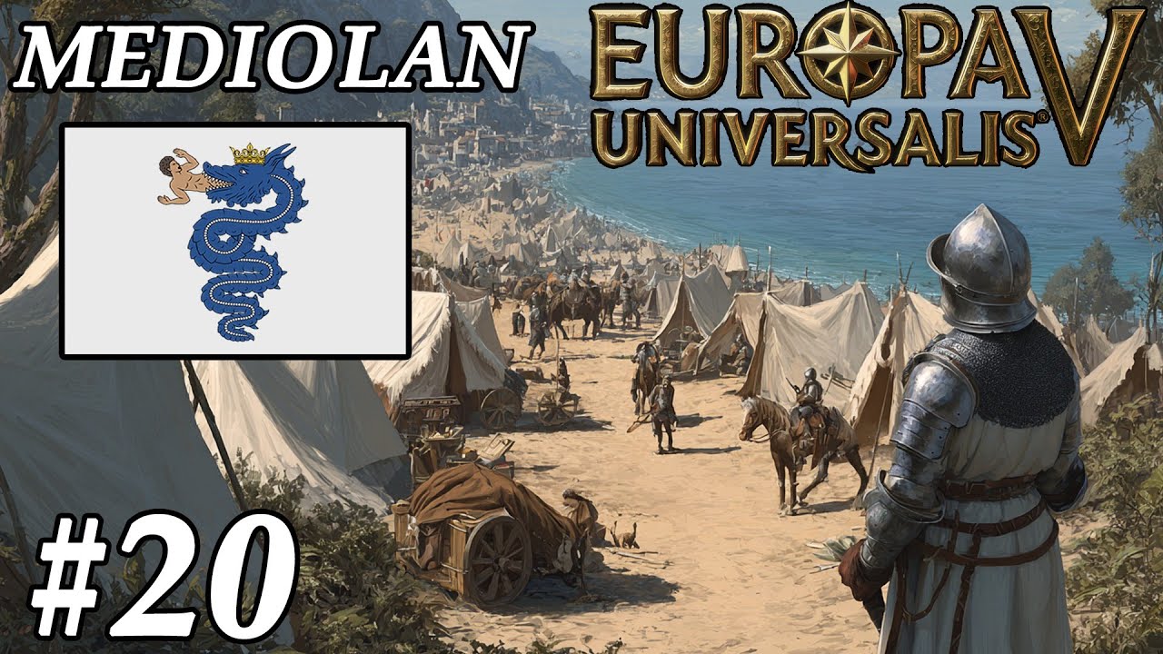 Konflikt o Liguryjskie Wybrzeże - Europa Universalis V - Mediolan #20