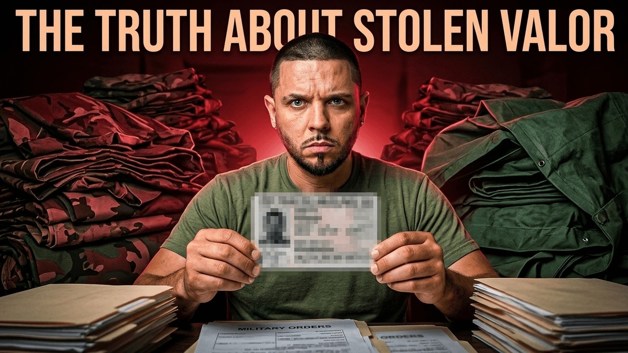 I Don't Get Stolen Valor... (Former Marine Rant)