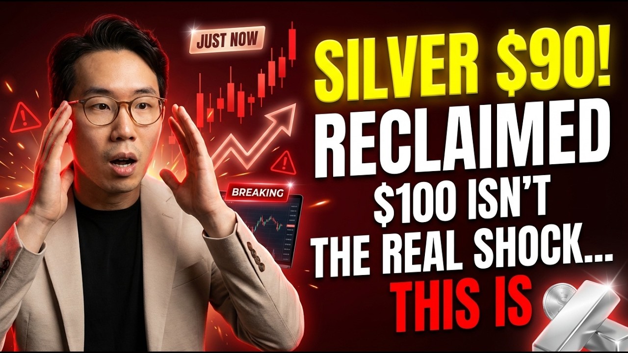 JUST NOW: Silver RECLAIMS $90 — The $100 Level Isn’t the Real Shock… THIS Is