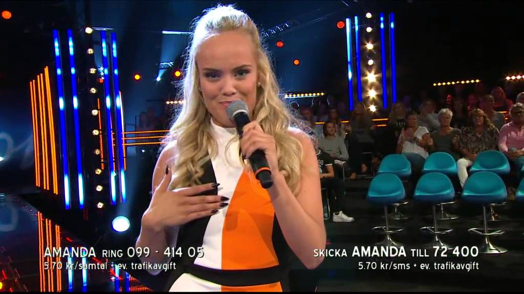 Amanda Winberg tolkar Iggy Azaleas hit Fancy under kvalveckan  - Idol Sverige (TV4)