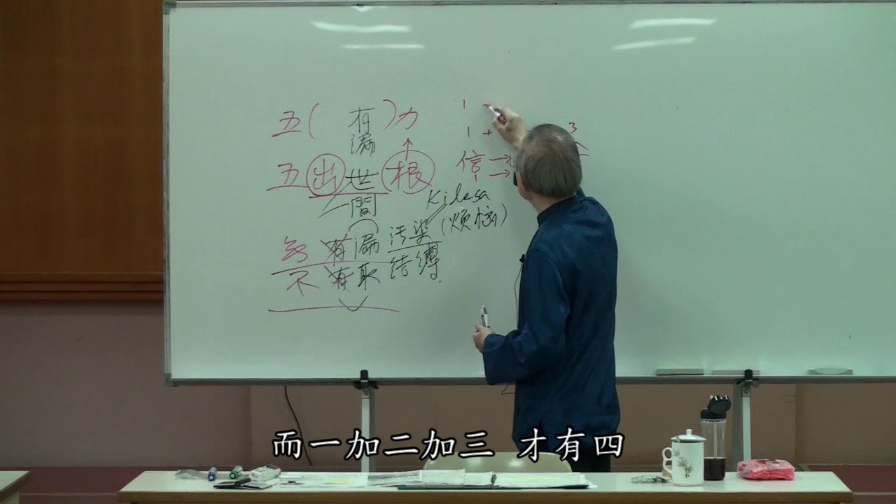 20100508 03 【根本佛教講座】-《阿含要略》C〈增上信學〉第001集「0-0-0清淨聖慧眼→淨信 道德(一)」~ 楊郁文老師談佛法