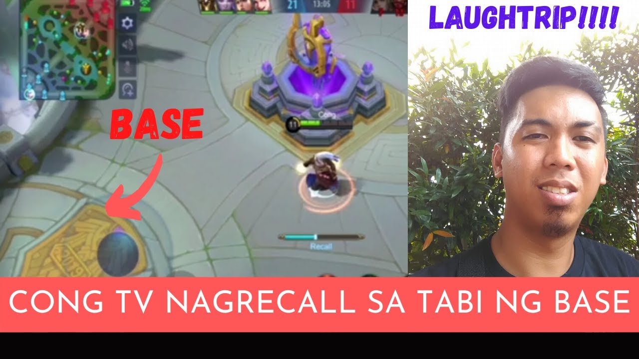 CONG TV NAGRECALL SA TABI NG BASE | MOBILE LEGENDS (FULL GAMEPLAY) - CONGPUTER