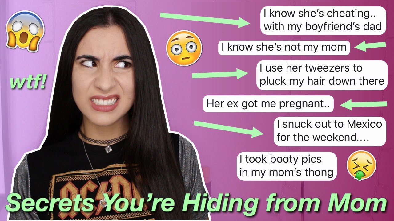 Secrets You're Keeping from Your Mom (the tea!) | Just Sharon