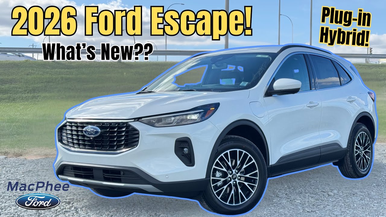 2026 Ford Escape Plug-in Hybrid Review! What's New??
