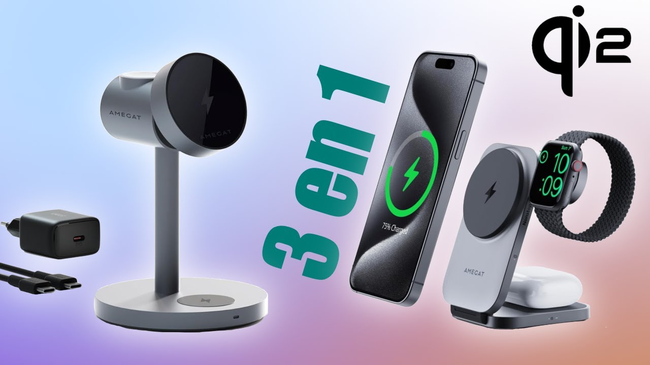 Le meilleur chargeur 3 en 1 pour iPhone, AirPods et Apple Watch ? Il va atterrir sur votre bureau !