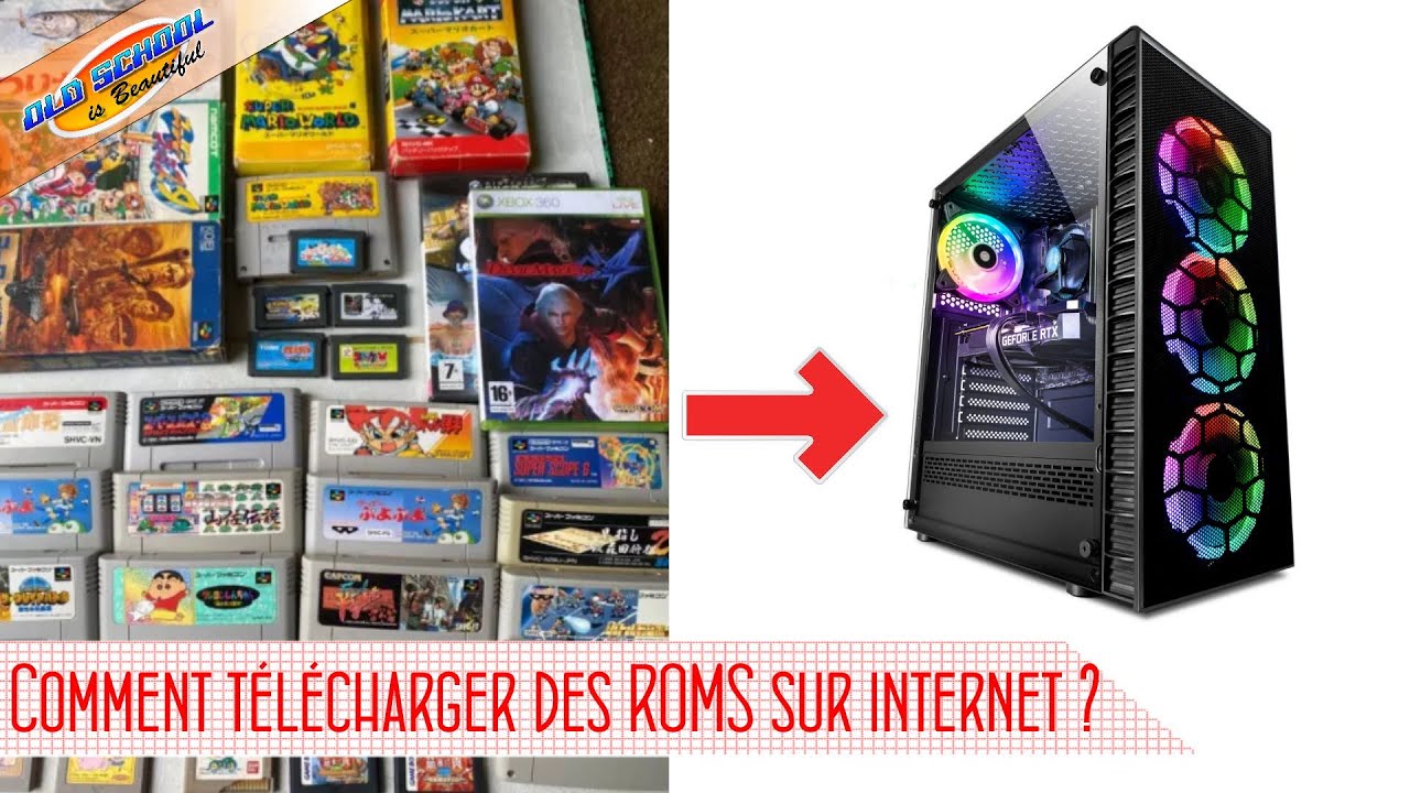 Comment télécharger des roms, des isos et des bios sur Internet ?