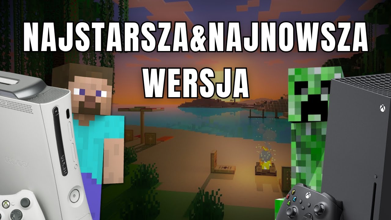 Por&oacute;wnanie MINECRAFT na XBOX 360&XBOX SERIES X! Praktycznie inne gry