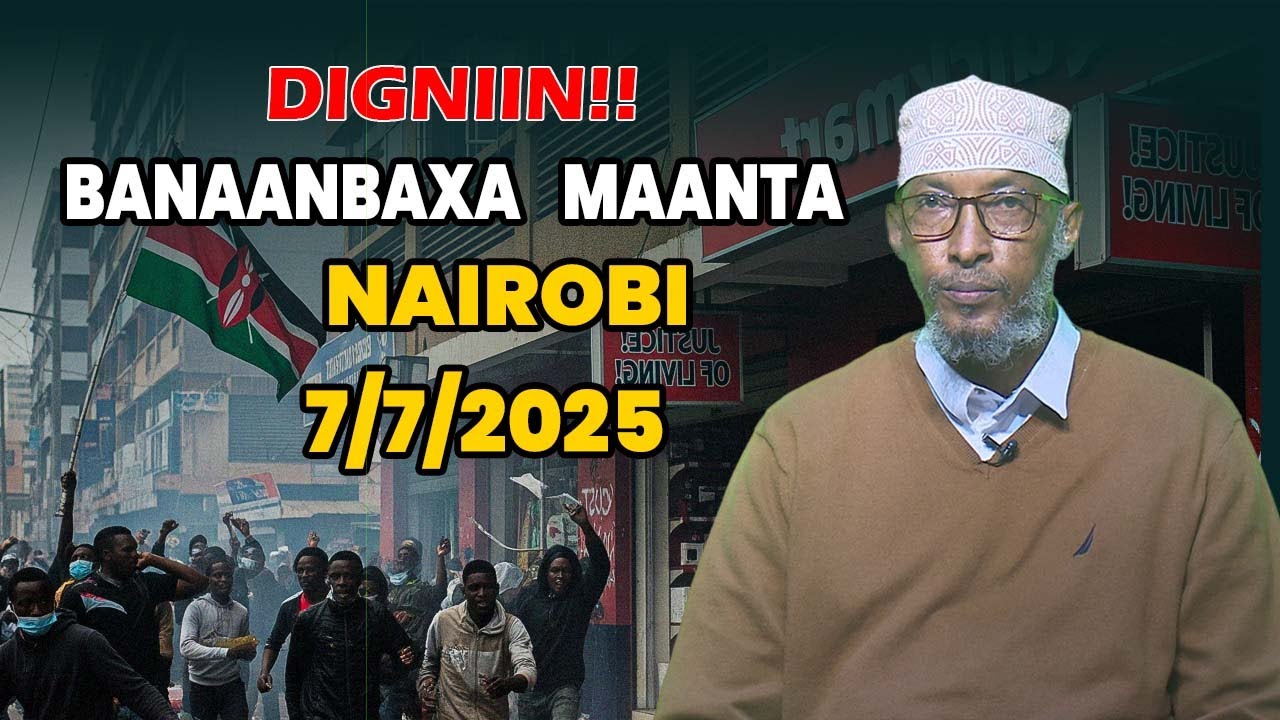 DAREEN iyo DIGNIIN culus oo ku  kasaabsan Banaanbaxa Maanta 7/7/2025 || Sh Abdirazak Abdullahi Jiir