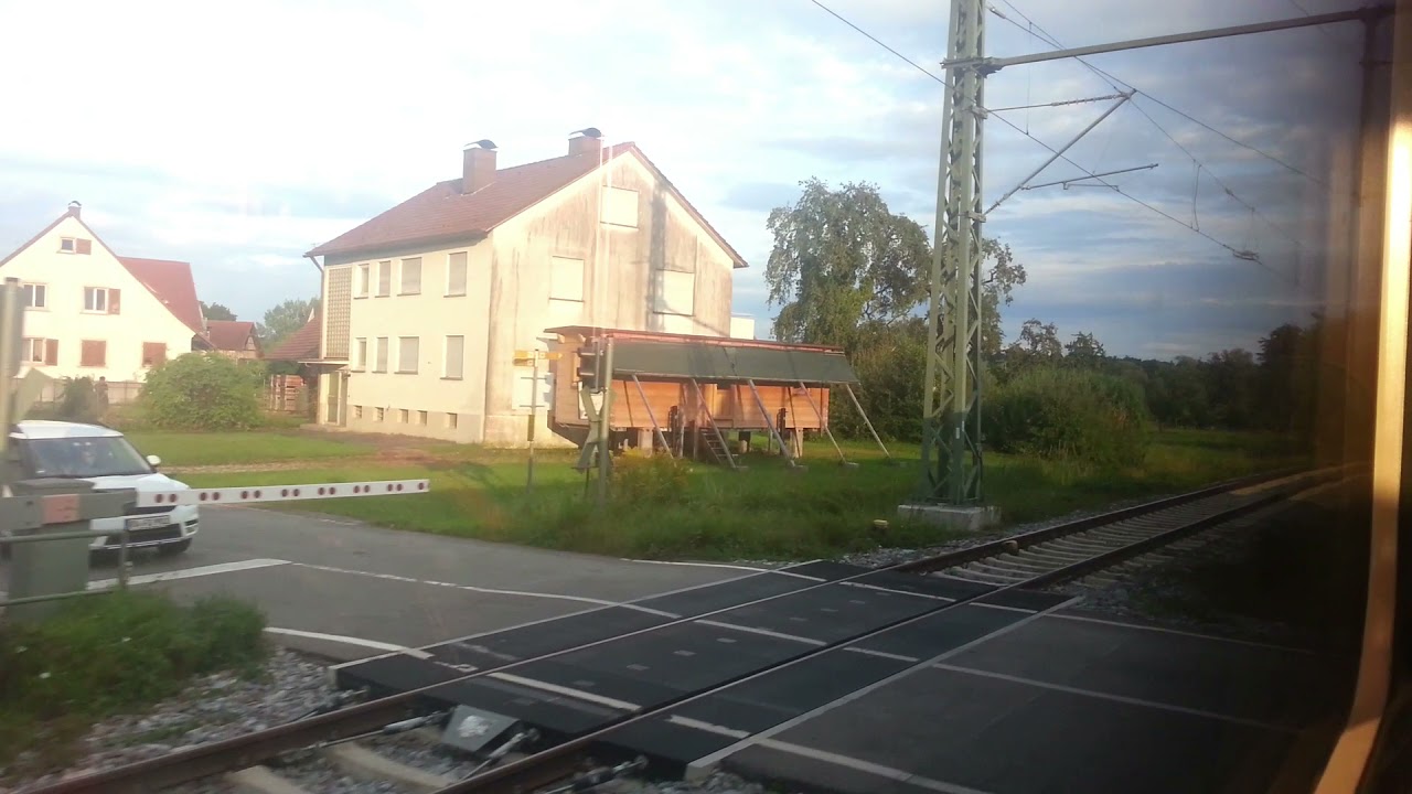 (Bodenseegürtelbahn) RB 93 bis Friedrichshafen Stadt bis Lindau Insel (BR 628)