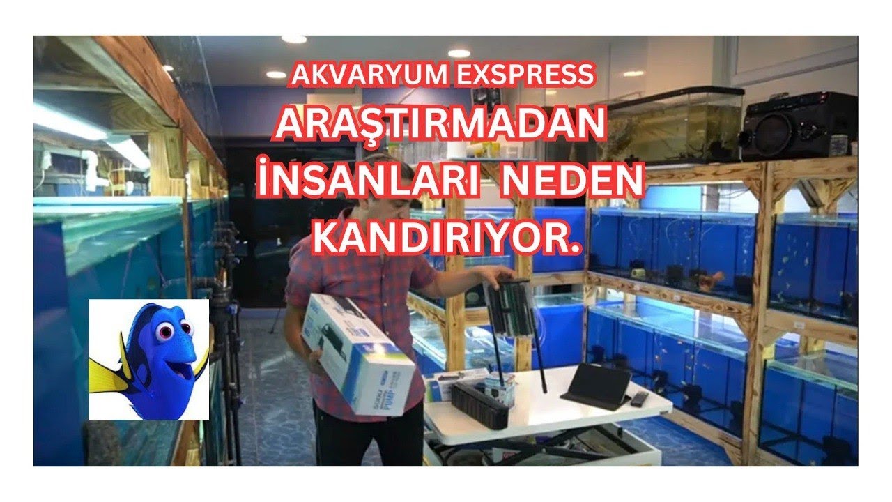 AKVARYUM EXPRES BİOLİFE FİLTRE İÇİN NEDEN YALAN SÖYLÜYOR.