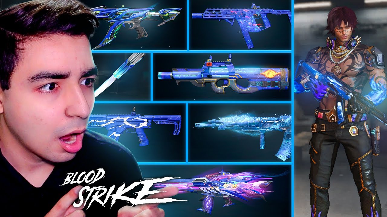 S&Oacute;LO PUEDO USAR COSAS AZULES en BLOODSTRIKE! / RETO UN S&Oacute;LO COLOR