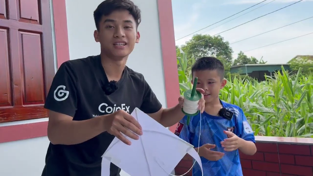 Tippi Vips || Vlogs1 - Team Tippi Làm Diều Giấy #tippitv