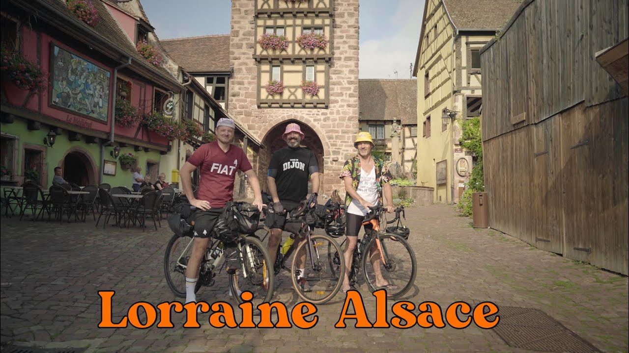 Tour à vélo en Lorraine et en Alsace - Aout 2022
