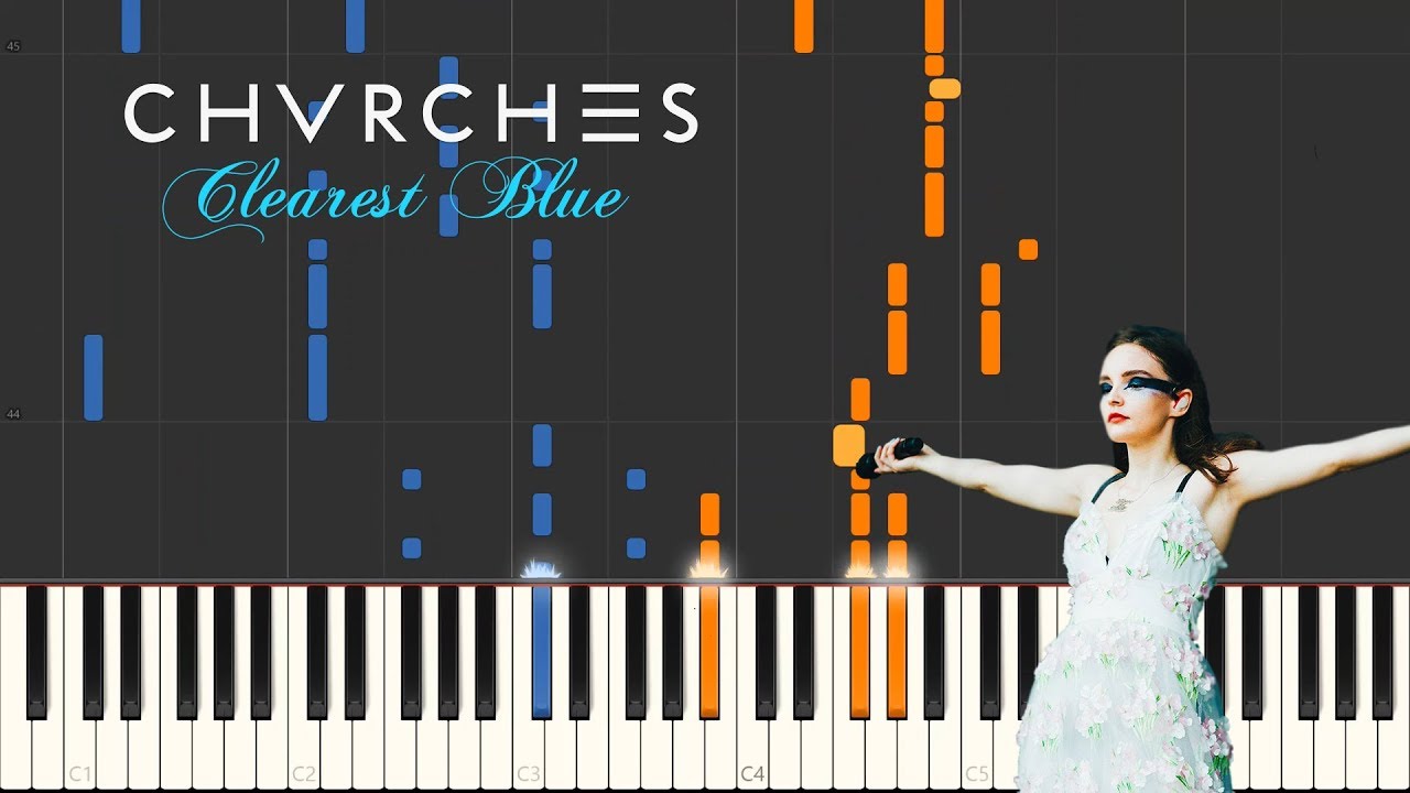 Clearest Blue - CHVRCHES Gryffin Remix - Piano Cover - FREE Sheet Music/Midi