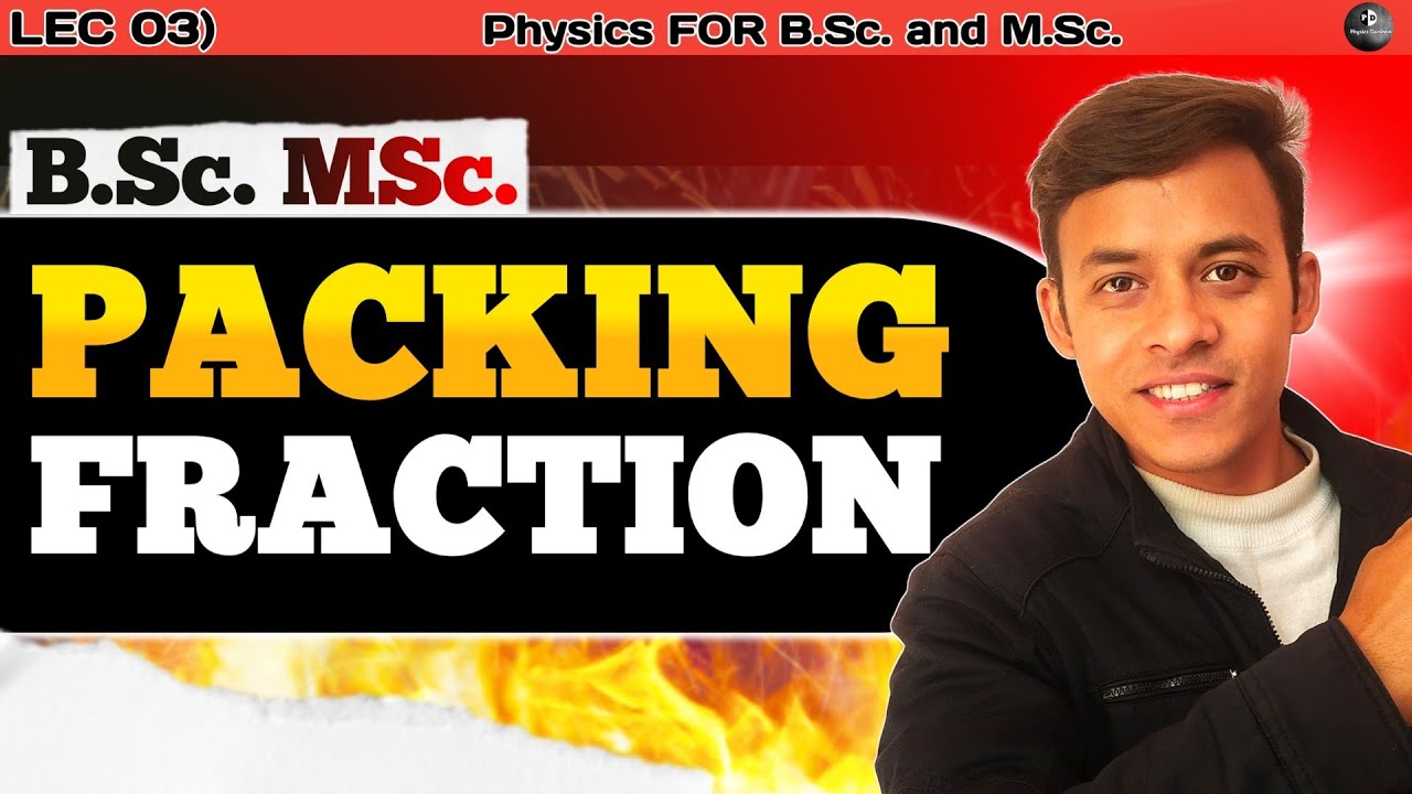 Solid State (lecture-3), Packing Fraction of sc,fcc&bcc. Coordination number.