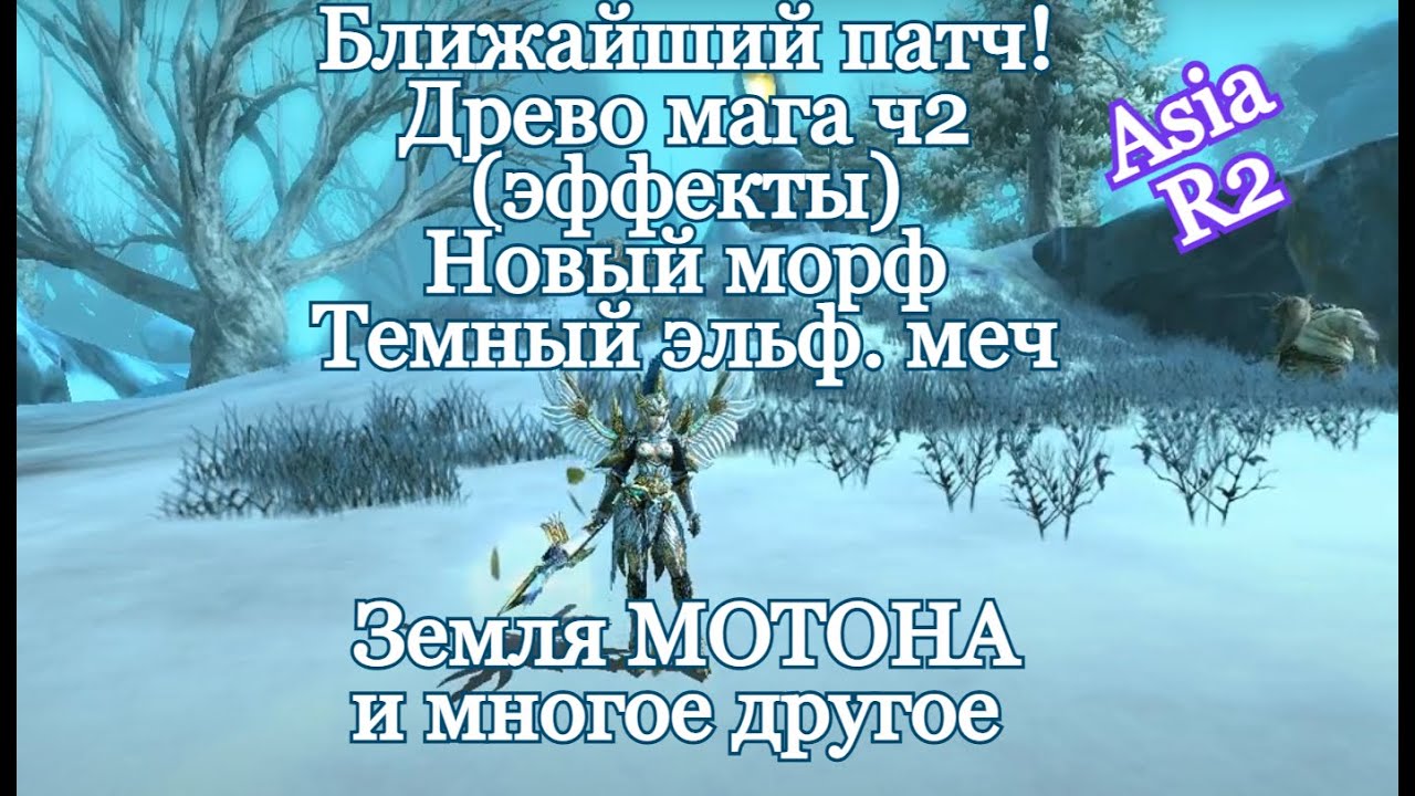 Ближайшая обнова. Ребаланс мага, пуха, морф. Новая лока. Asia R2
