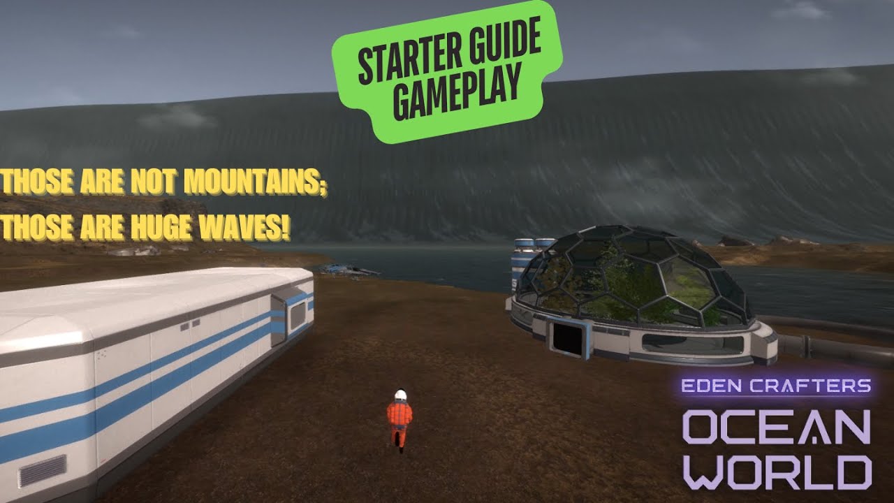 Ocean World Eden Crafters - Starter Guide and Gameplay 🌊