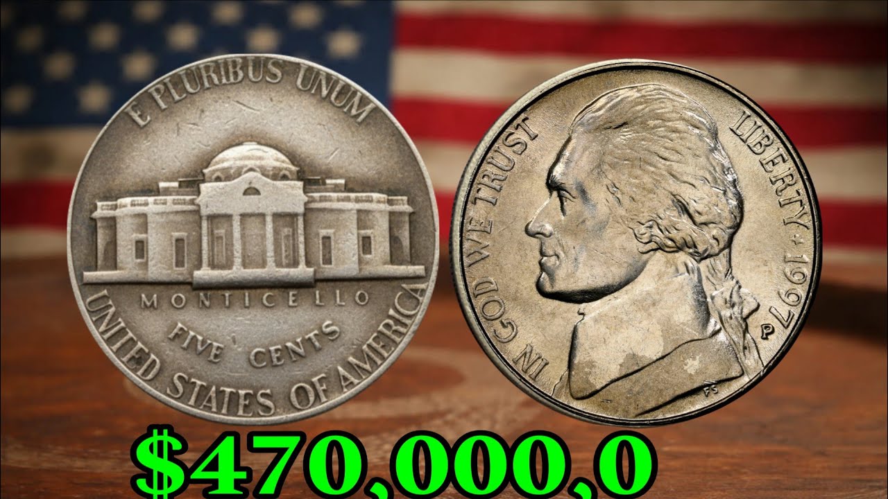 Топ-10 никелевых монет Джефферсона стоимостью более 10 000 долларов. Редкие никелевые монеты Джеф...