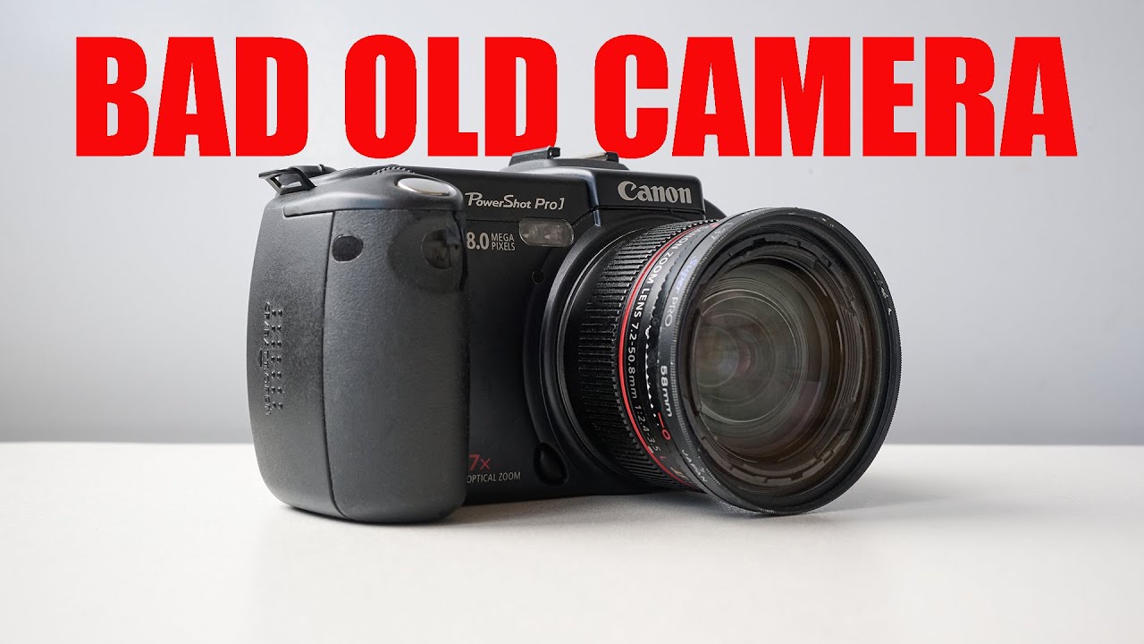Canon PowerShot Pro 1. Аномалия. Bad Old Camera