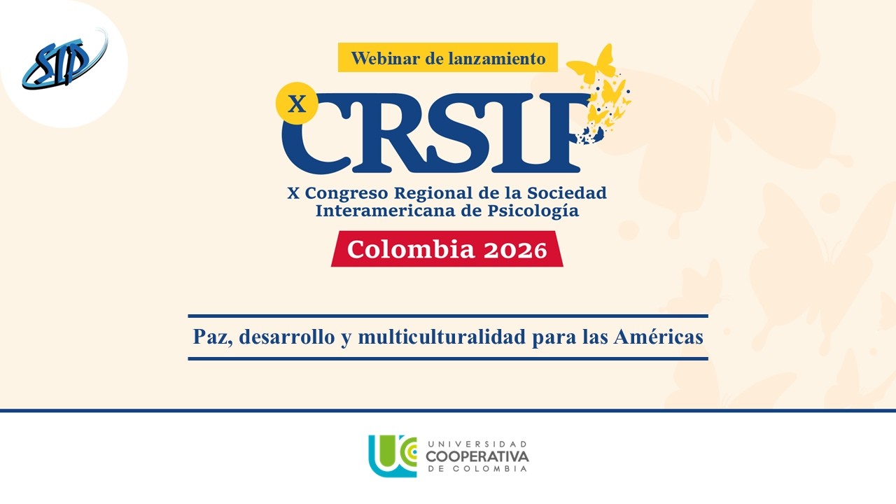 Webinar de lanzamiento: X Congreso Regional de la Sociedad Interamericana de Psicología (CRSIP) 2026
