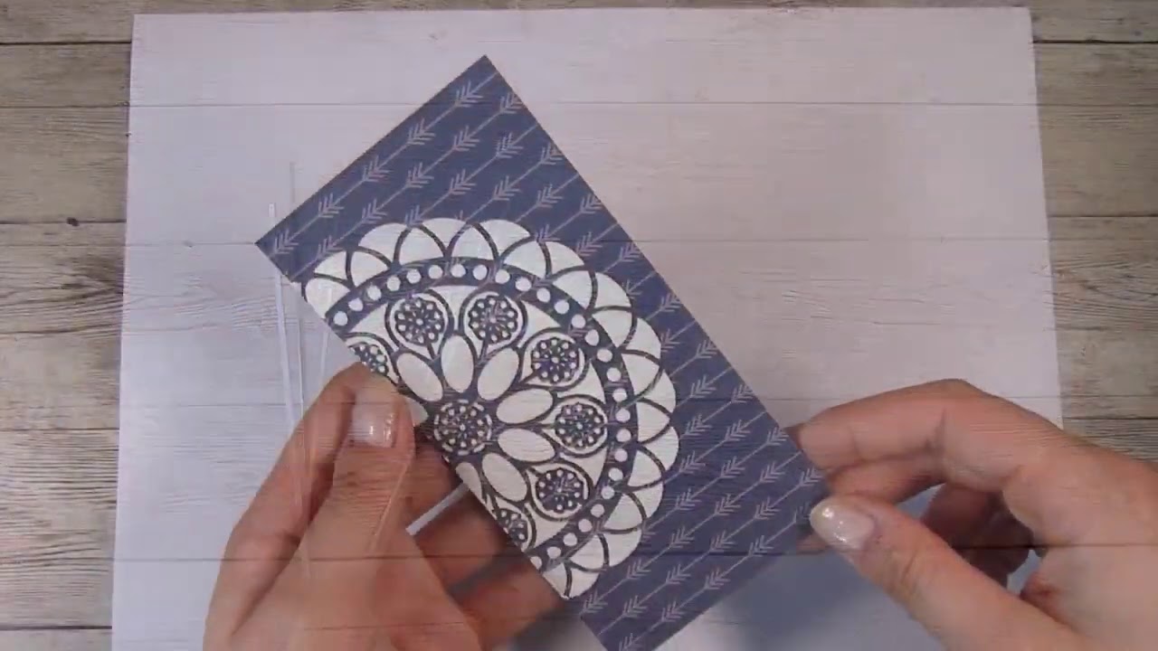 Using Up Pattern Paper For Card Making - Simple Card Making