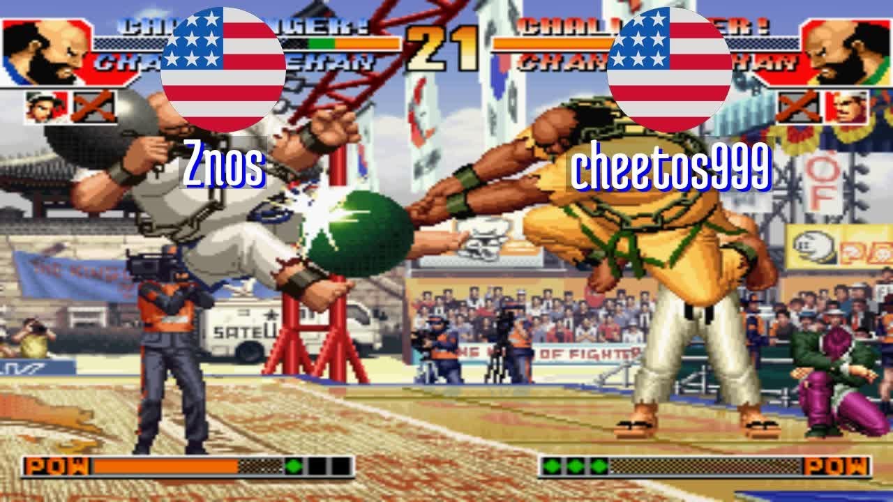FT10 @kof97: Znos (US) vs cheetos999 (US) [King of Fighters 97 Fightcade] Mar 4