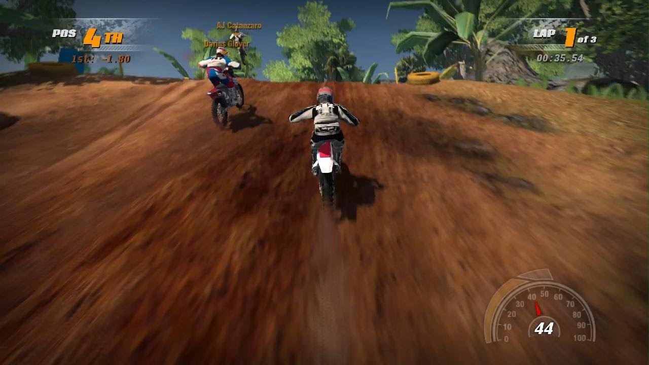I try all-time AI for the first time. In mx vs atv Supercross