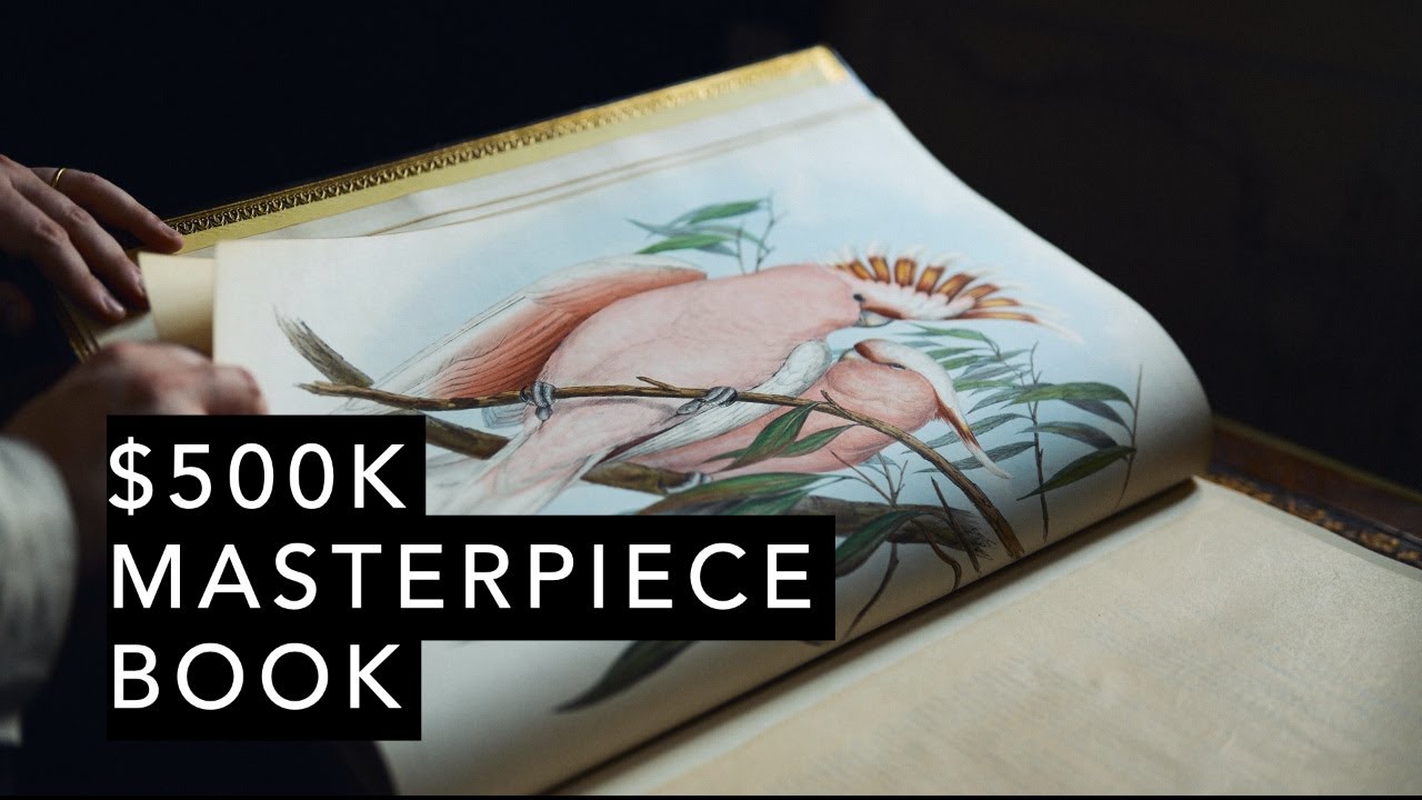 The $500K Masterpiece That Took 8 Years to Hand-Paint Every Australian Bird
