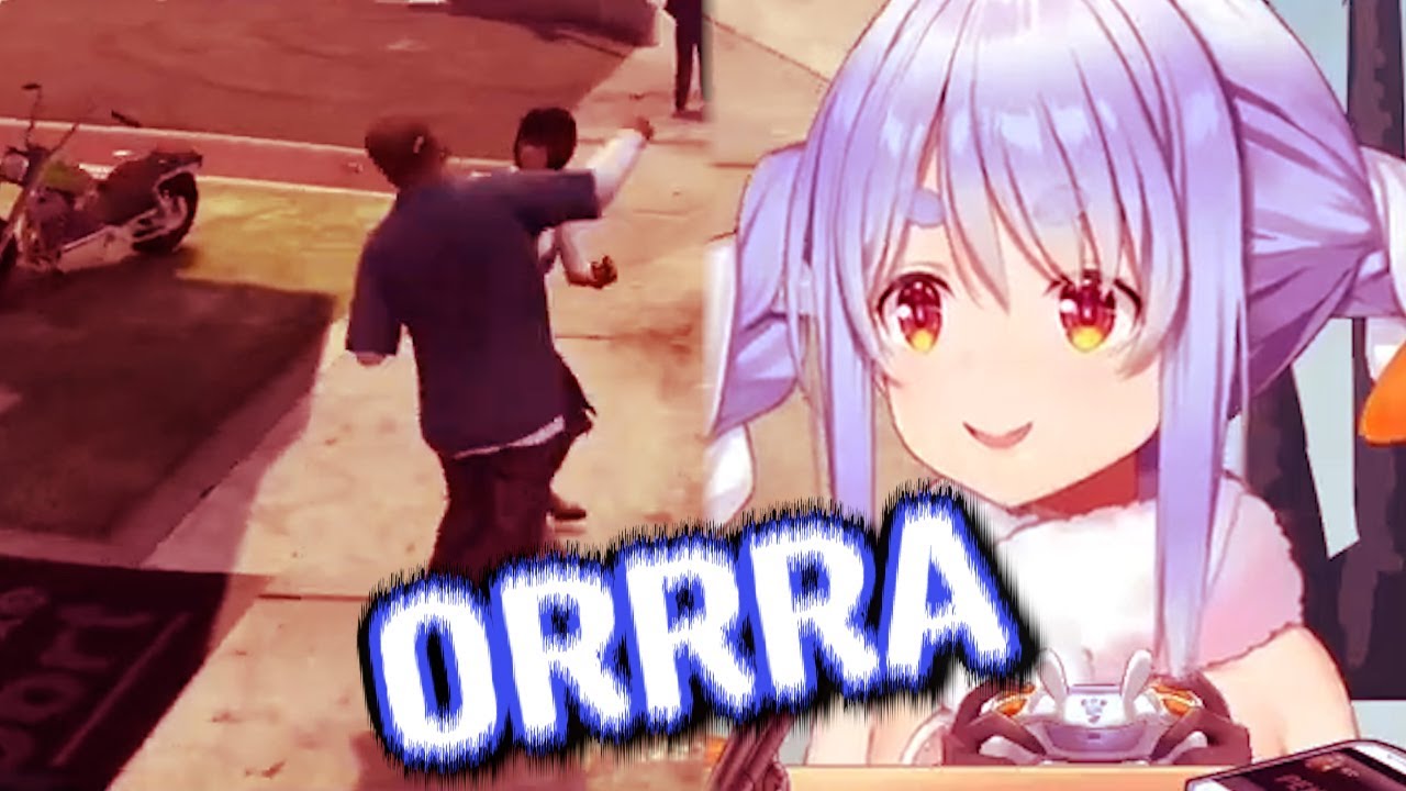 Usada Pekora GTAV attacking random people and having bruh moment instant karma