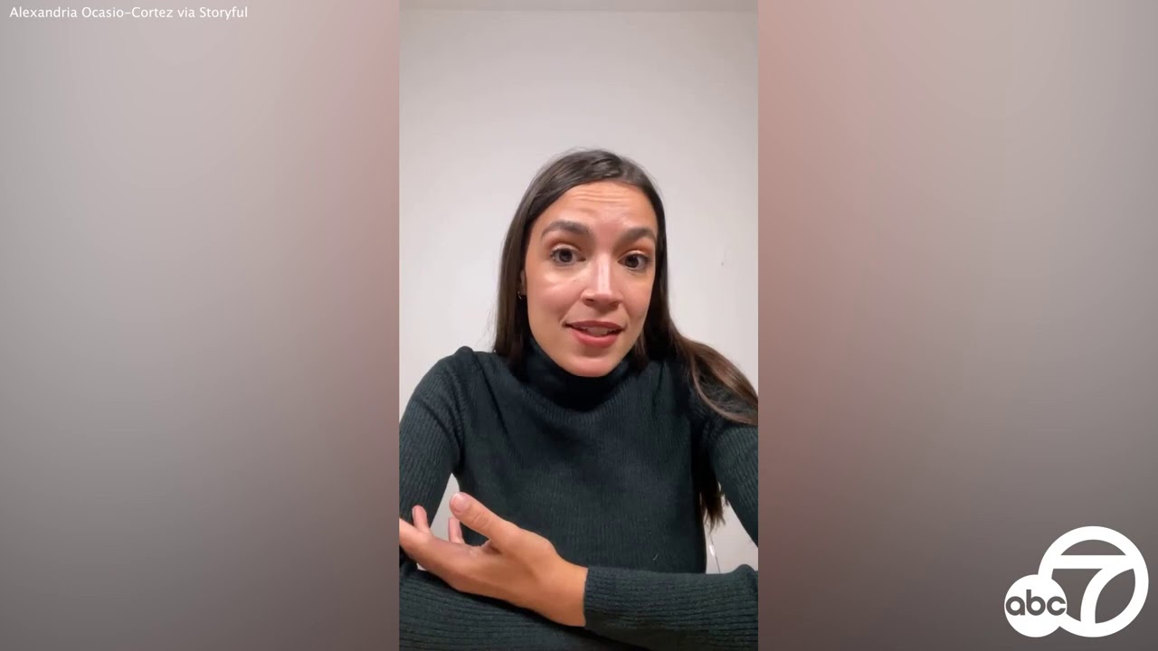 AOC says she had a 