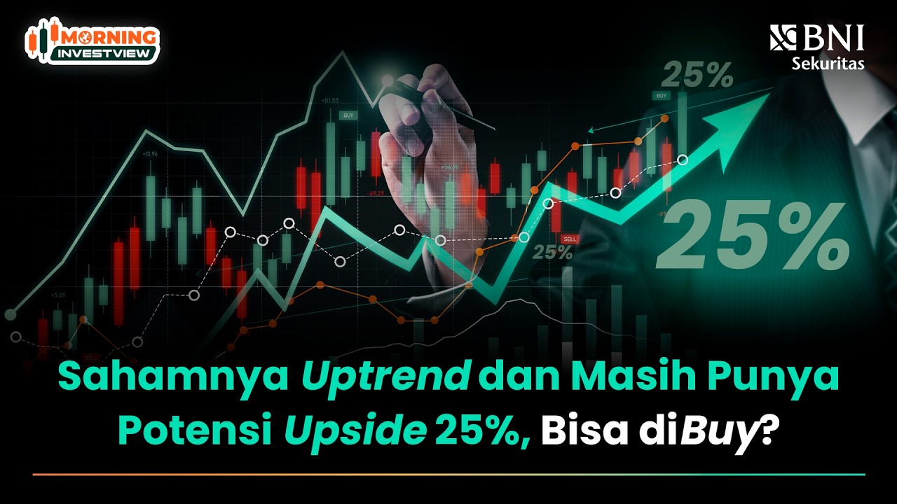 SAHAMNYA UPTREND DAN MASIH PUNYA POTENSI UPSIDE 25%, BISA DI BUY?