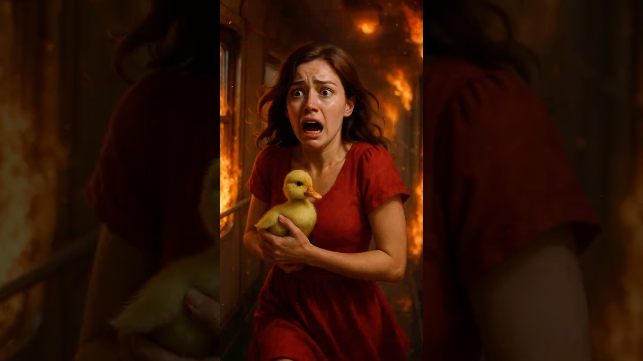 Bravery Unleashed: Dog vs. Danger to Save a Duckling
