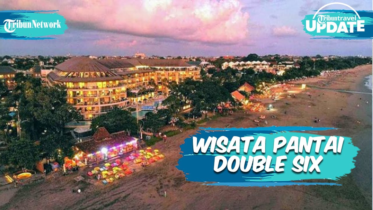 Melihat Keindahan Tempat Wisata Pantai Double Six di Seminyak Bali, Banyak Bean Bag untuk Bersantai