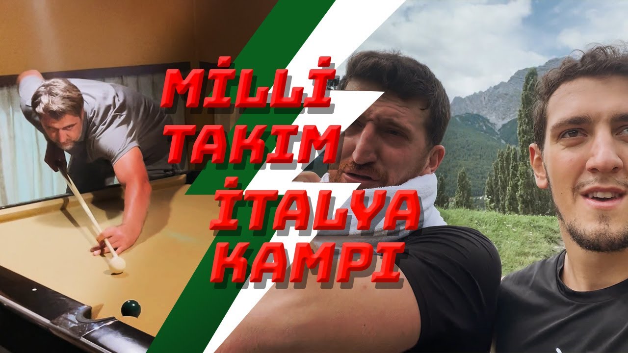 MİLLİ TAKIM İTALYA KAMPI / VLOG / BORMIO - TRENTO / @yigitcansaybir3