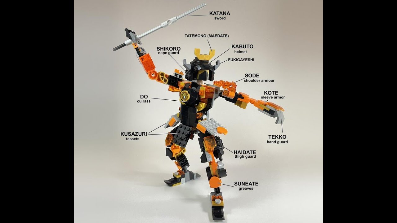 LEGO® 71806 Alternate Build - Cole's Earth Mech - Samurai Mech