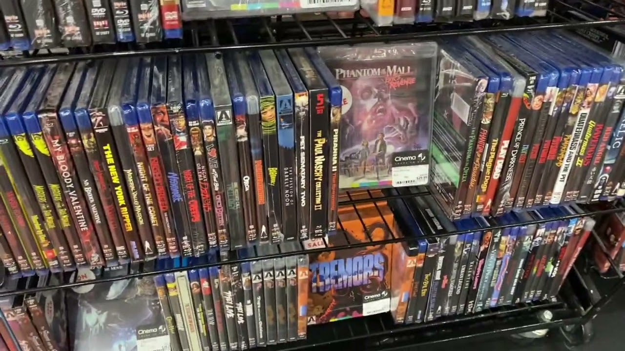 Horror Movie Blu-Ray Hunting at Cinema 1